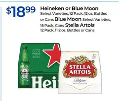 Rite Aid Heineken or Blue Moon, Blue Moon or Stella Artois offer