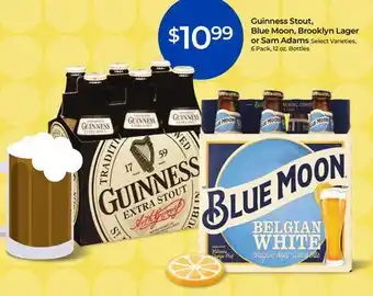 Rite Aid Guinness Stout, Blue Moon, Brooklyn Lager or Sam Adams offer
