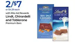 Rite Aid Lindt, Ghirardelli and Toblerone offer