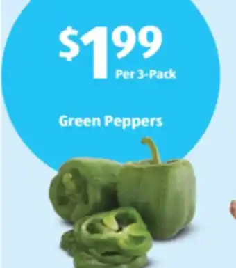 Aldi Green Peppers offer