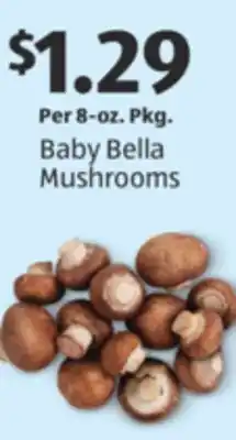 Aldi Baby Bella Mushrooms offer