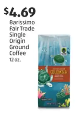 Aldi Barissimo Fair Trade Single Origin Ground Coffee offer