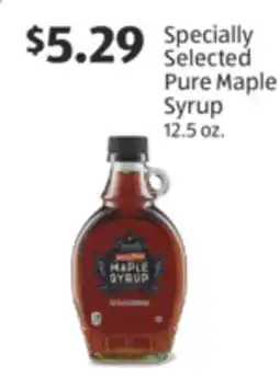 Aldi Specially Selected Pure Maple Syrup offer