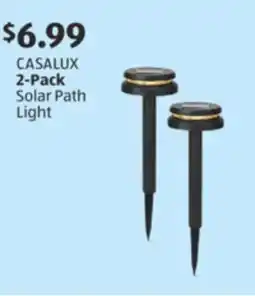 Aldi CASALUX 2-Pack Solar Path Light offer