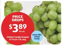 Aldi Cotton Candy Grapes offer