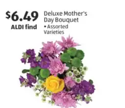 Aldi Deluxe Mother's Day Bouquet offer