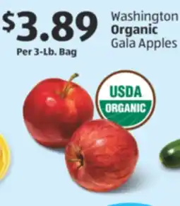 Aldi Washington Organic Gala Apples offer