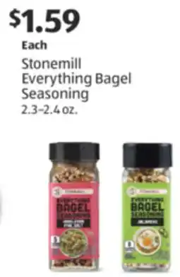 Aldi Stonemill Everything Bagel Seasoning offer