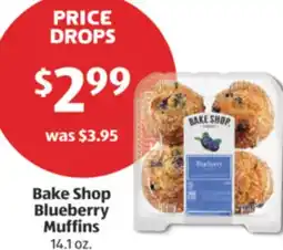 Aldi Bake Shop Blueberry Muffins offer