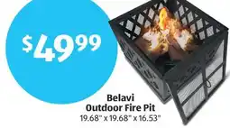 Aldi Belavi Outdoor Fire Pit offer