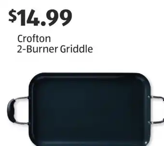 Aldi Crofton 2-Burner Griddle offer