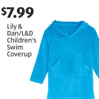Aldi Lily & Dan/L & D Children's Swim Coverup offer
