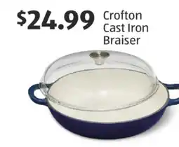 Aldi Crofton Cast Iron Braiser offer
