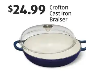 Aldi Crofton Cast Iron Braiser offer