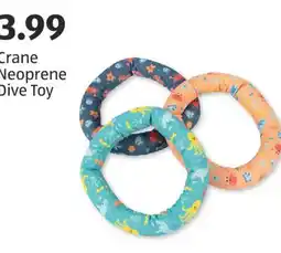 Aldi Crane Neoprene Dive Toy offer