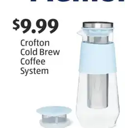 Aldi Crofton Cold Brew Coffee System offer