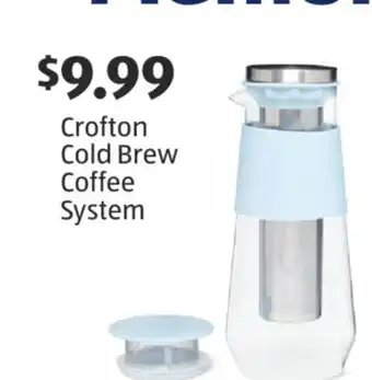 Aldi Crofton Cold Brew Coffee System offer