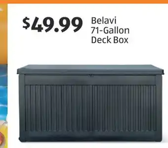 Aldi Belavi 71-Gallon Deck Box offer