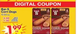 Superior Grocers Bar-S Corn Dogs offer
