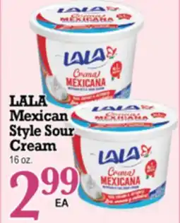 Superior Grocers LALA Mexican Mexican Style Sour Style Sour Cream offer