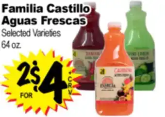 Superior Grocers Familia Castillo Aguas Frescas offer
