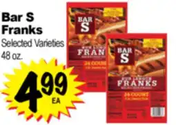 Superior Grocers Bar S Franks offer