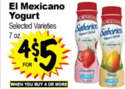 Superior Grocers El Mexicano Yogurt offer