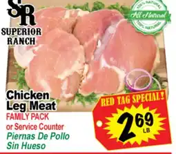 Superior Grocers Chicken Leg Meat offer