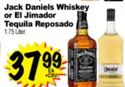 Superior Grocers Jack Daniels Whiskey or El Jimador Tequila Reposado offer