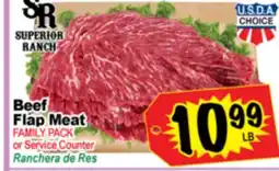 Superior Grocers Beef Flap Meat offer