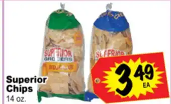 Superior Grocers Superior Chips offer