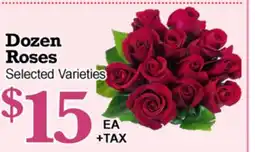 Superior Grocers Dozen Roses offer