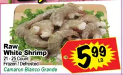 Superior Grocers Raw White Shrimp offer