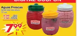 Superior Grocers Aguas Frescas offer