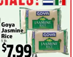 Superior Grocers Goya Jasmine Rice offer