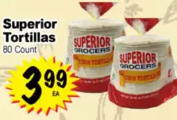 Superior Grocers Superior Tortillas offer