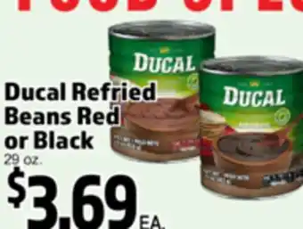 Superior Grocers Ducal Refried Beans or Black offer