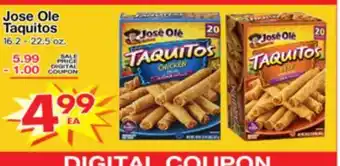 Superior Grocers Jose Ole Taquitos offer