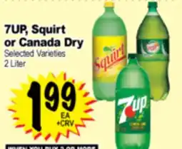 Superior Grocers Squirt 7UP, Squirt or Canada Dry offer