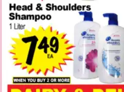 Superior Grocers Head & Shoulders Shampoo offer