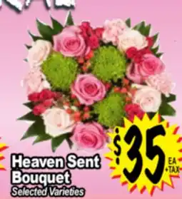 Superior Grocers Heaven Sent Bouquet offer