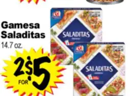 Superior Grocers Gamesa Saladitas offer