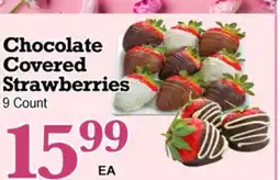 Superior Grocers Covered Strawberries offer