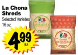 Superior Grocers La Chona Shreds offer