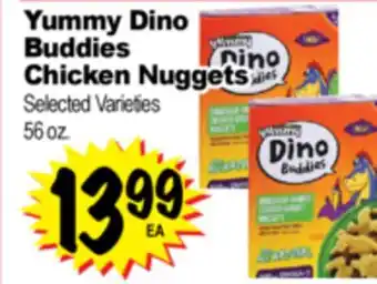 Superior Grocers Yummy Dino Buddies Chicken Nuggets offer