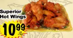 Superior Grocers Superior Hot Wings offer