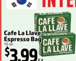 Superior Grocers Cafe La Llave Espresso Bag offer