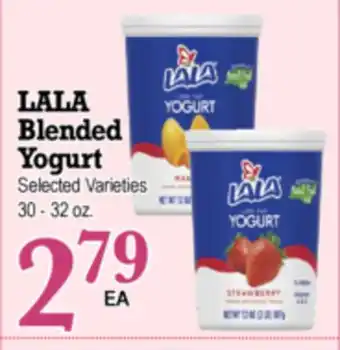 Superior Grocers LALA Blended Yogurt offer