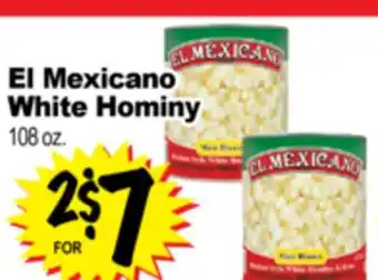 Superior Grocers El Mexicano White Hominy offer
