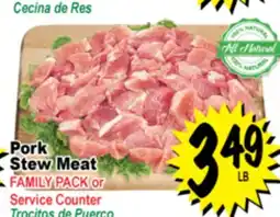 Superior Grocers Pork Stew Meat offer